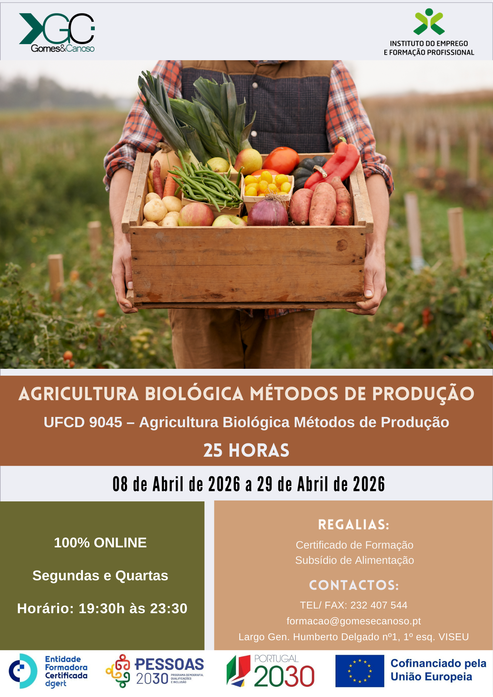 Agricultura Biológica Métodos de Produção
