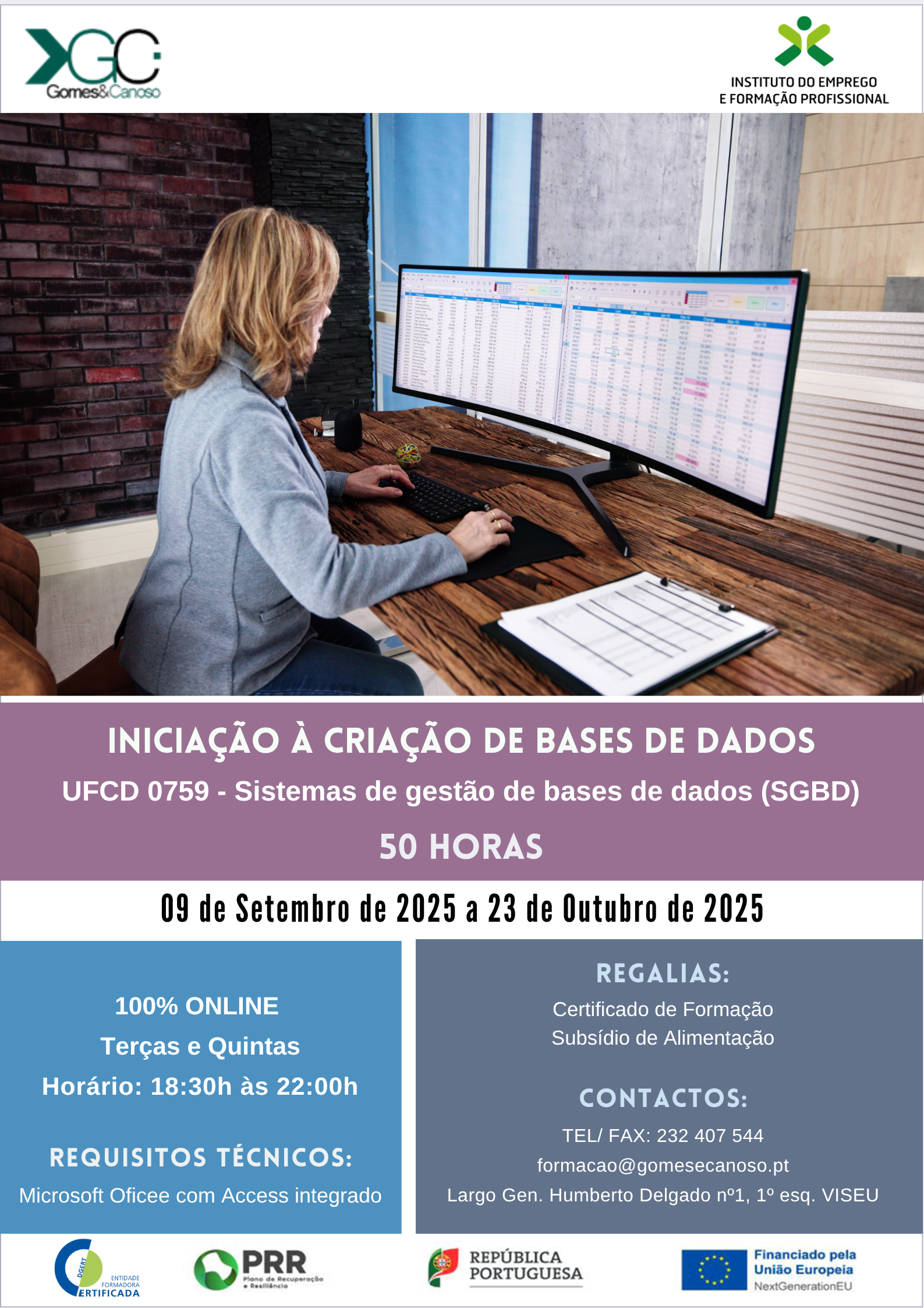 Iniciação à criação de bases de dados