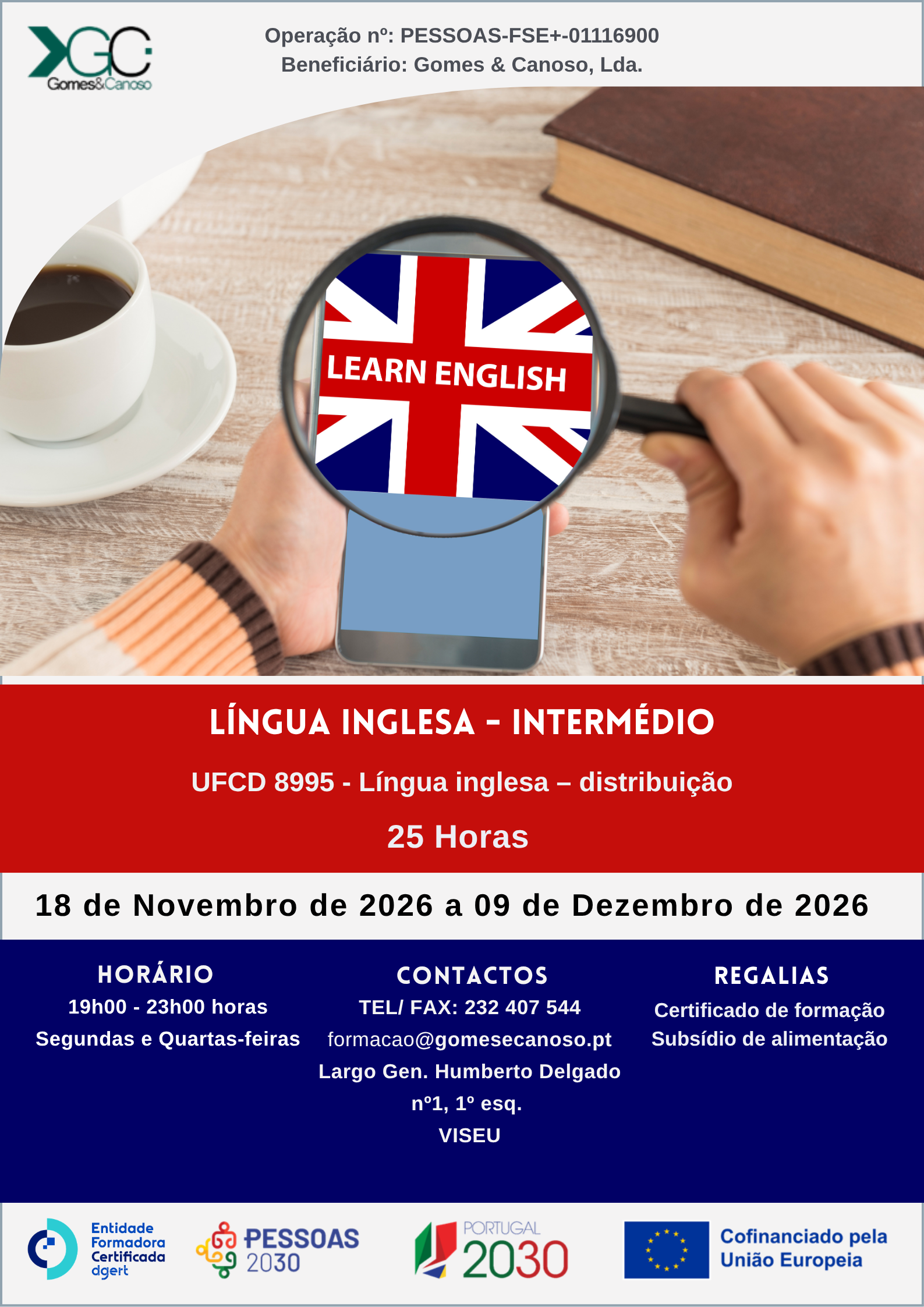 Língua inglesa – Intermédio
