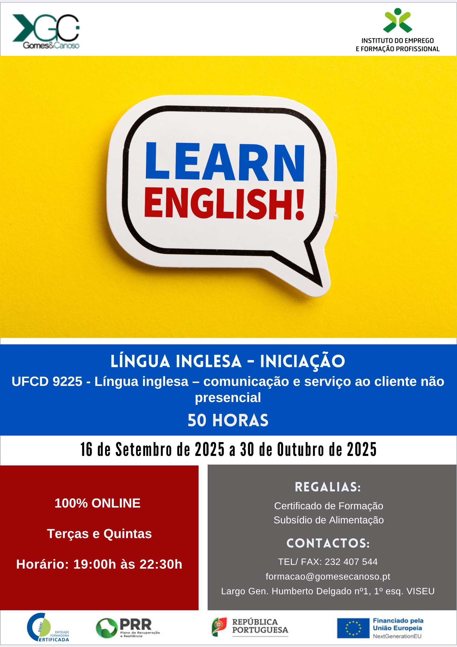 Língua inglesa - Iniciação