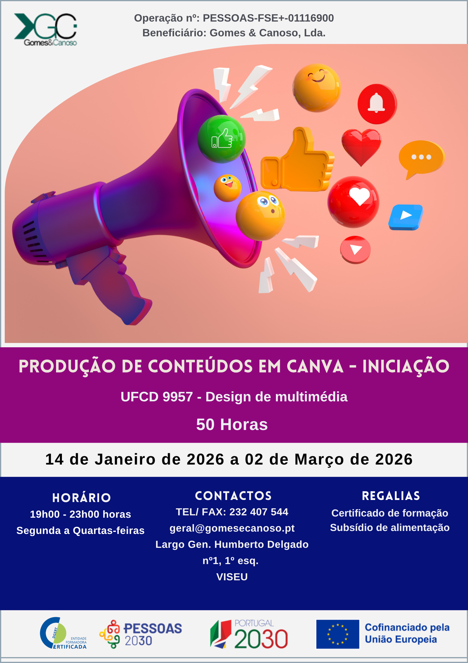 Produção de Conteúdos em Canva - Iniciação