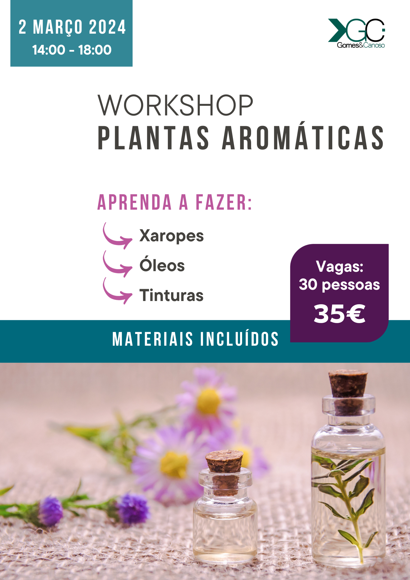 Workshop PLANTAS AROMÁTICAS