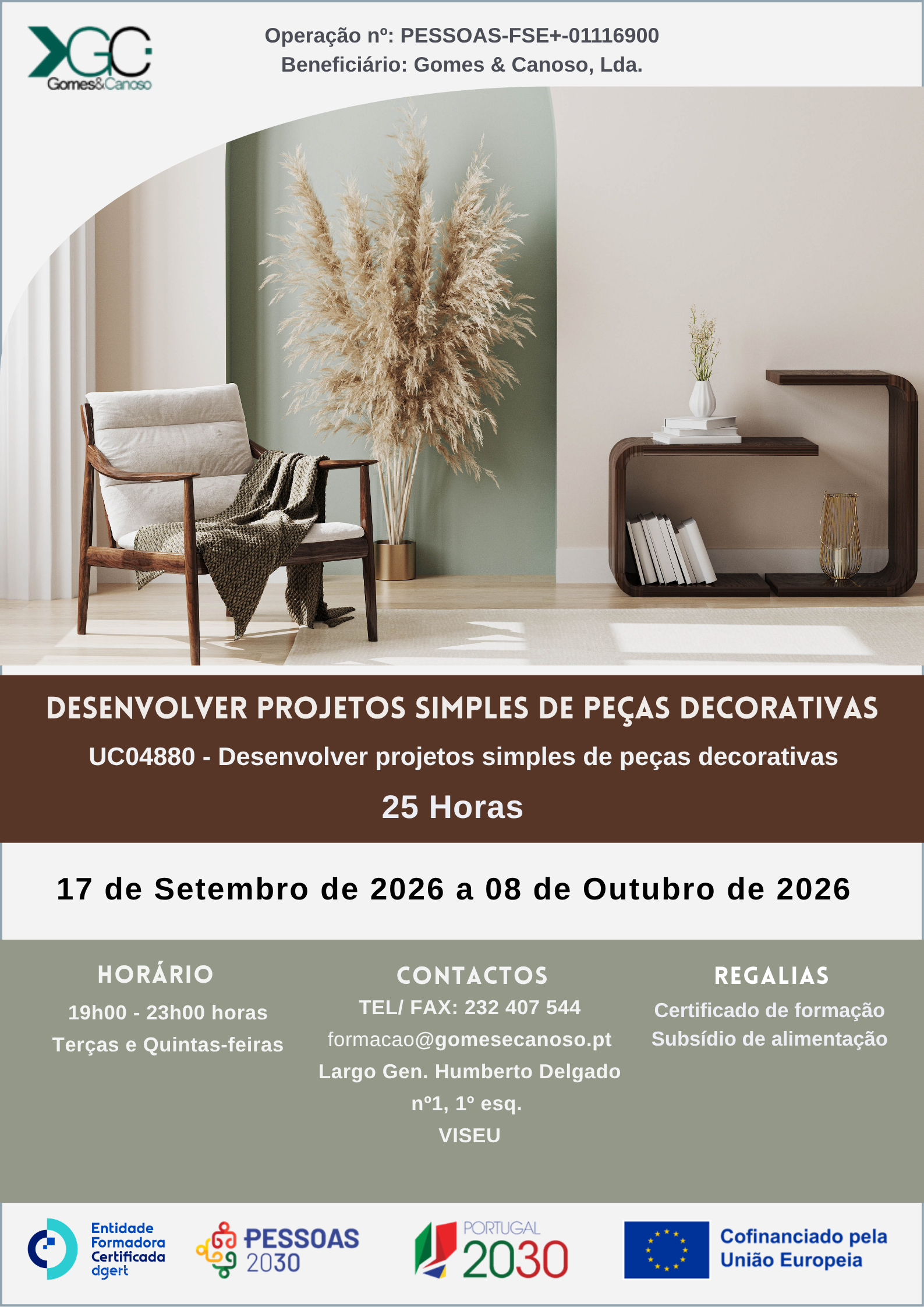Desenvolver projetos simples de peças decorativas