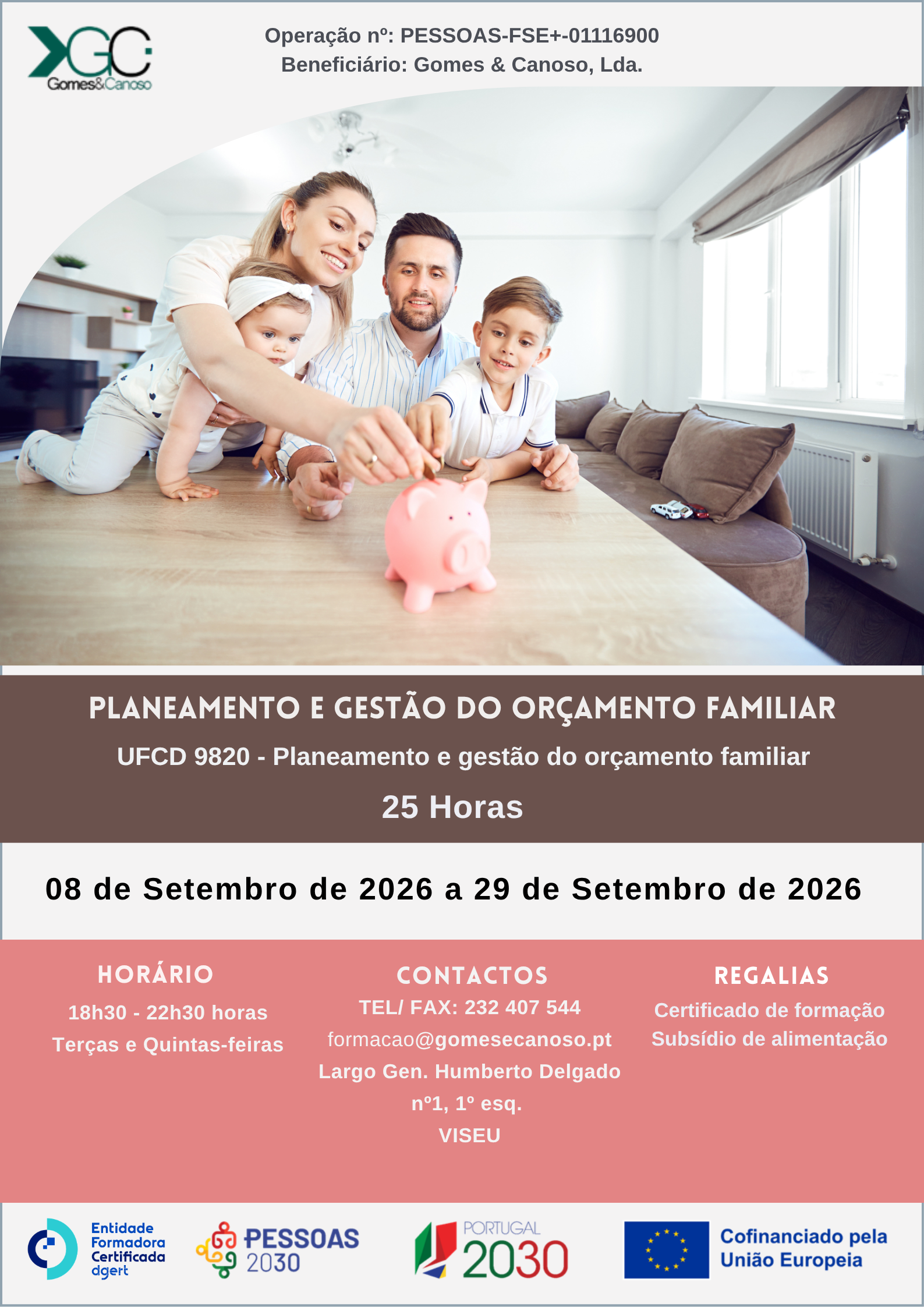 Planeamento e gestão do orçamento familiar