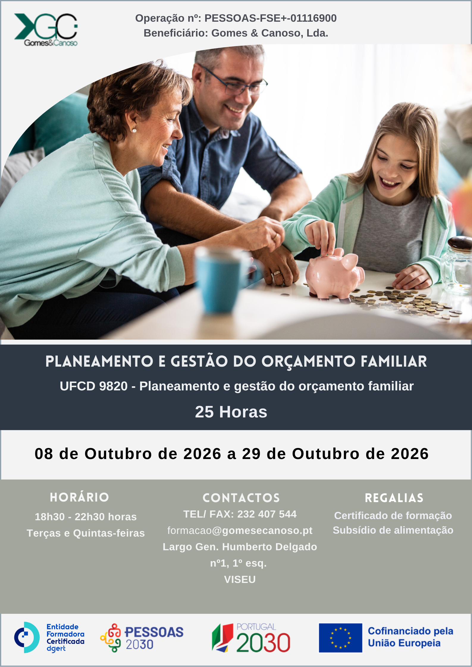 Planeamento e Gestão do Orçamento Familiar