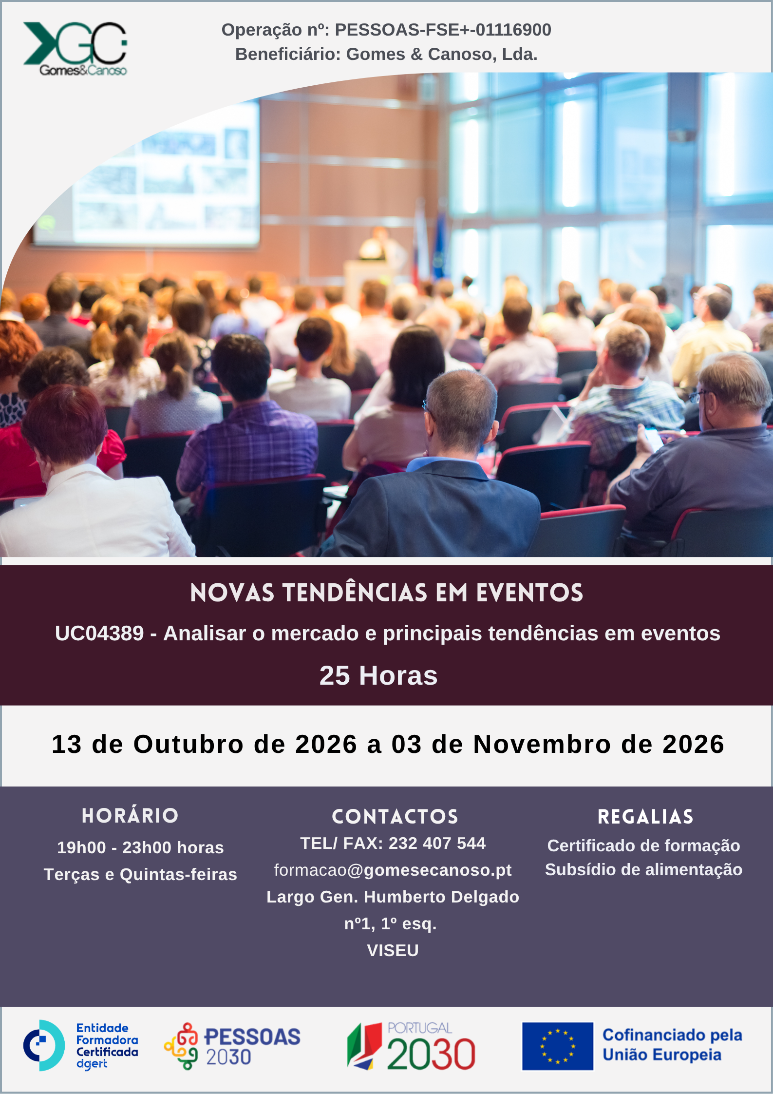 Novas tendências em Eventos