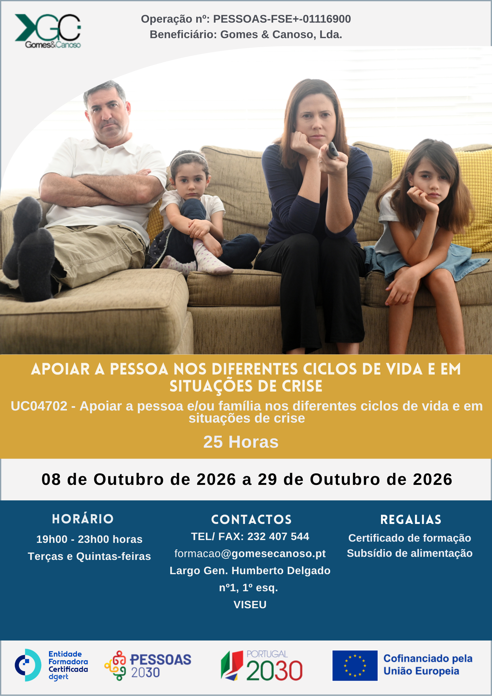 Apoiar a pessoa nos diferentes ciclos de vida e em situações de crise