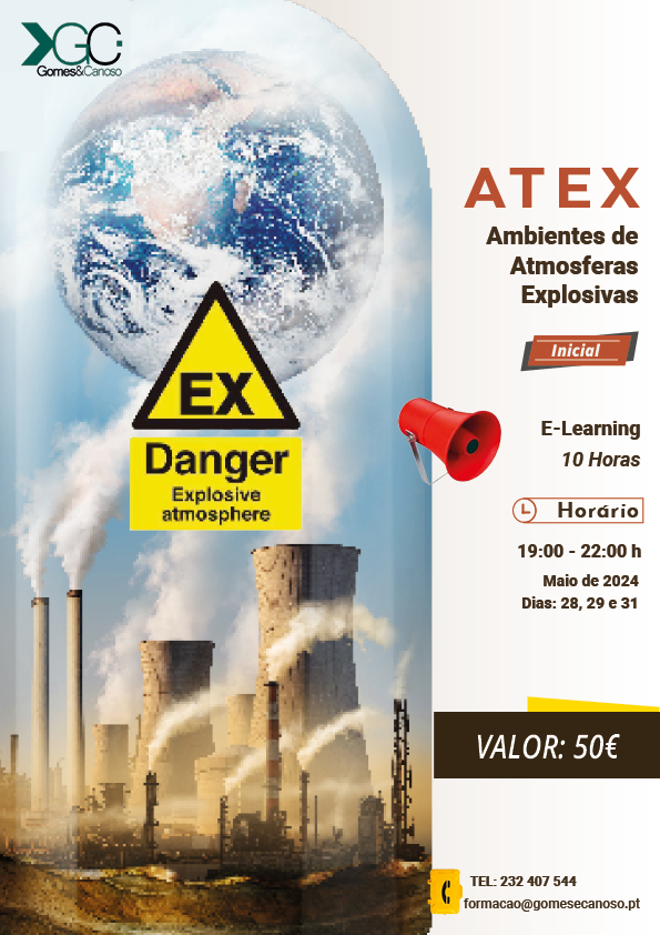ATEX - Ambientes de Atmosfera Explosivas - inicial
